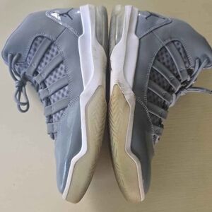 Nike Gray High-Top Athletic Shoes